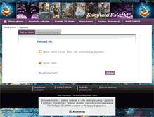 Tablet Screenshot of komnataksiazki.pl